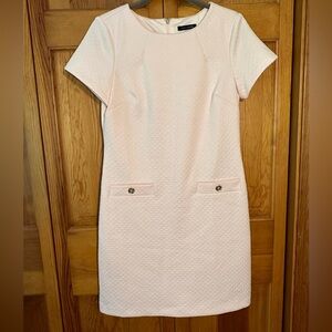Tommy Hilfiger blush pink quilted dress